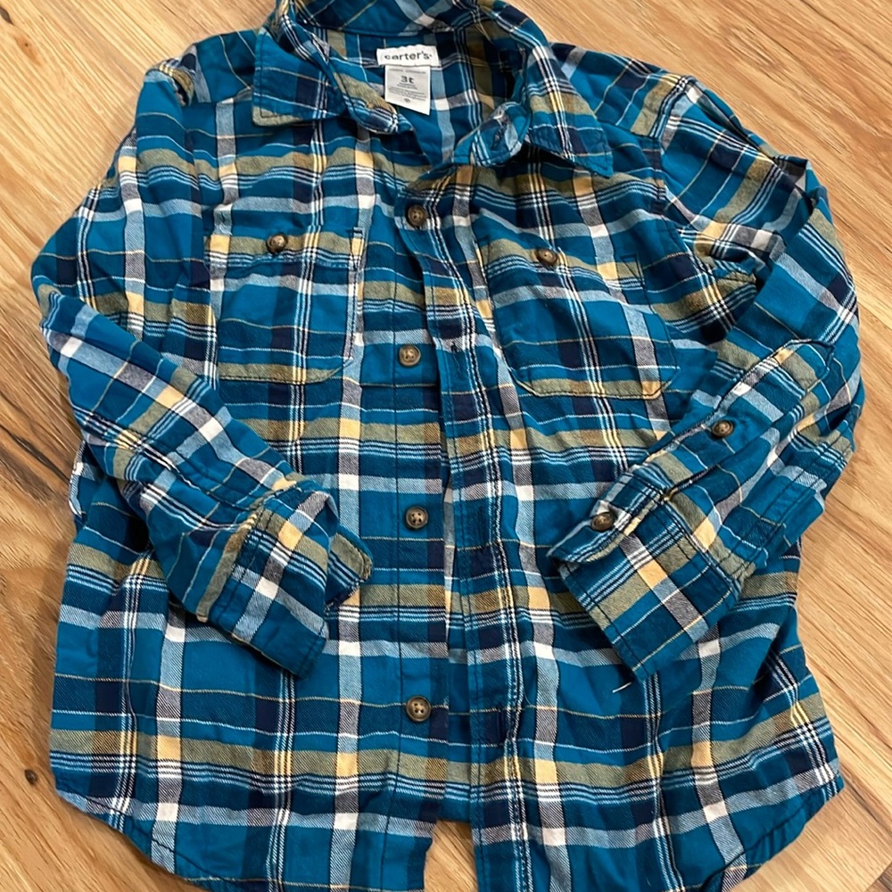 Carters 3T flannel